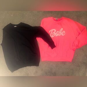 Two sweaters for the price of one:)